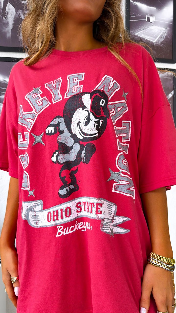 Best In The State Graphic Tee, Red