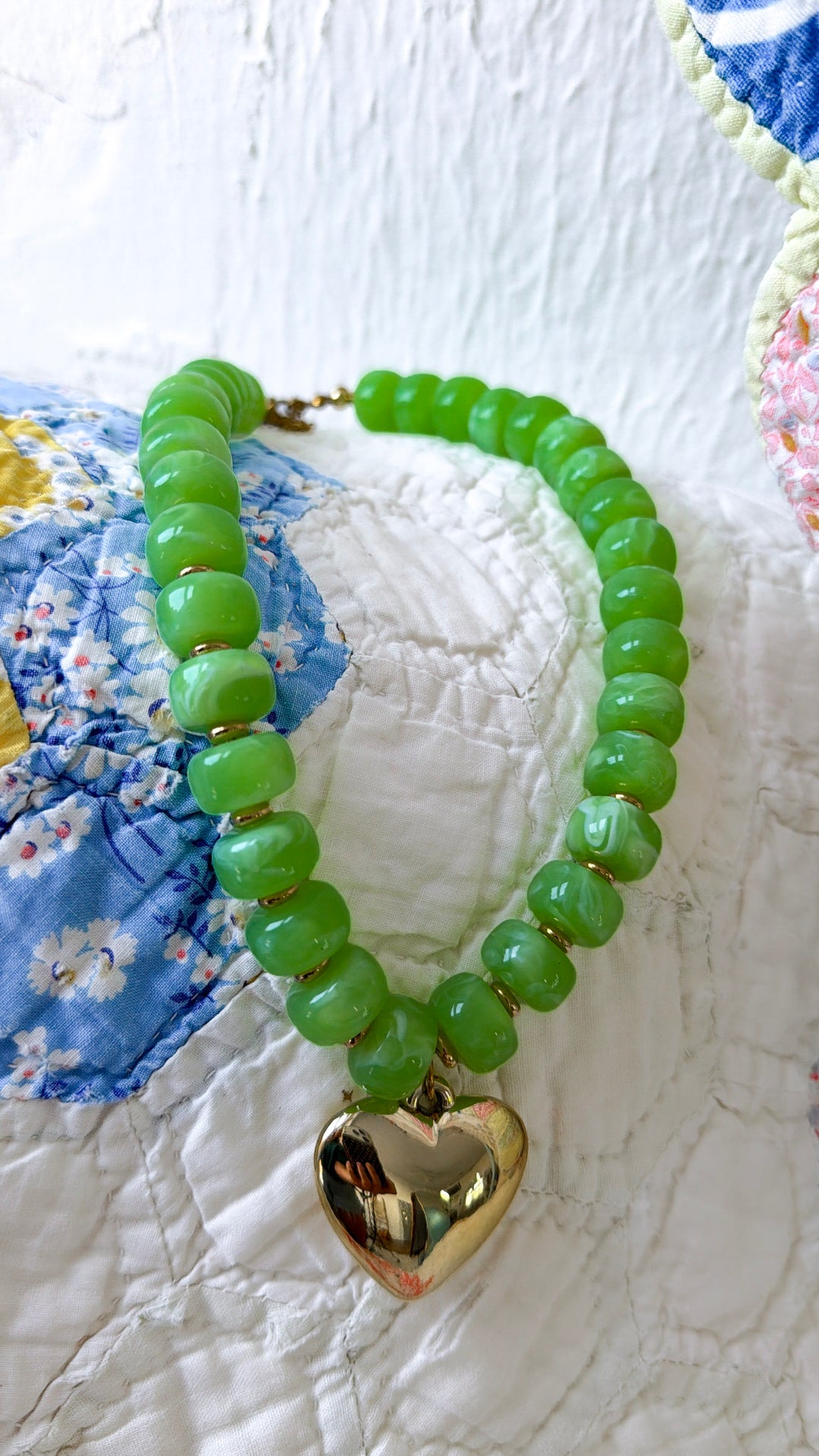 Beloved Necklace, Lime