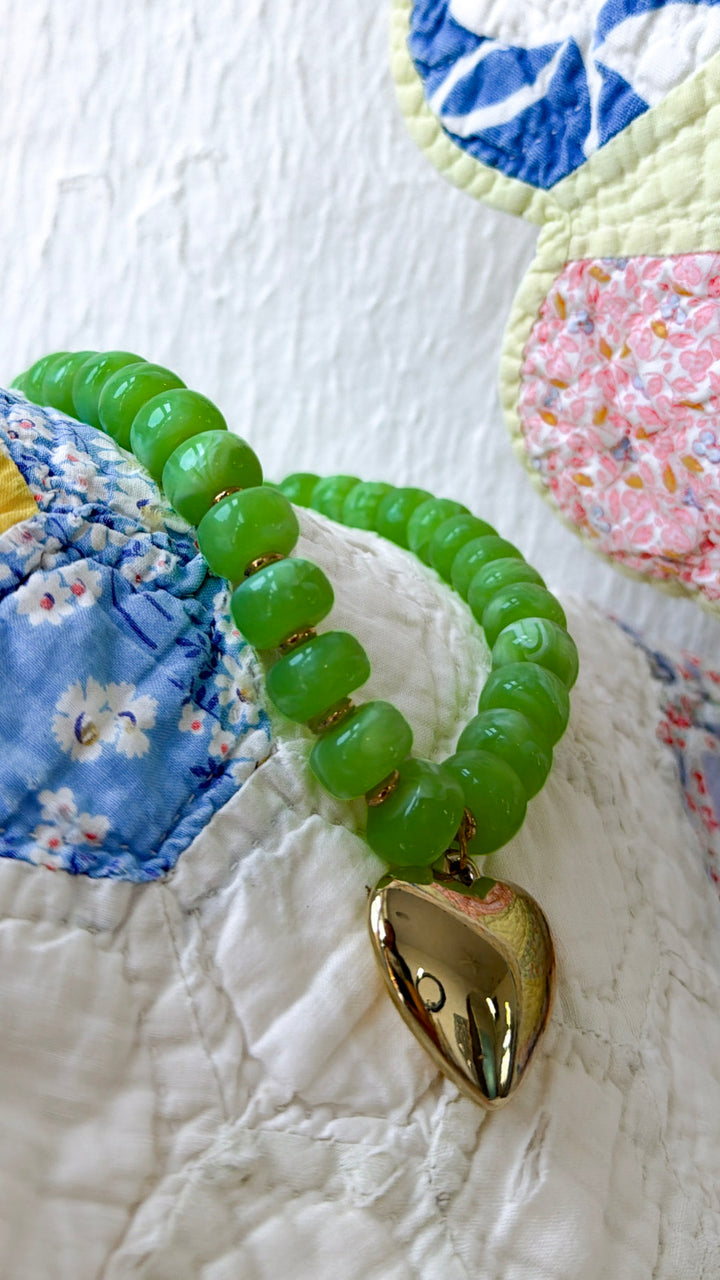 Beloved Necklace, Lime