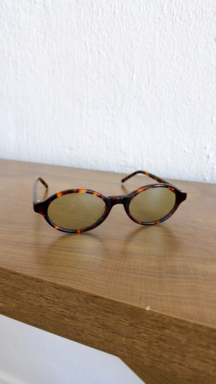 FREYRS: Zoe Acetate Round Womens Sunglasses