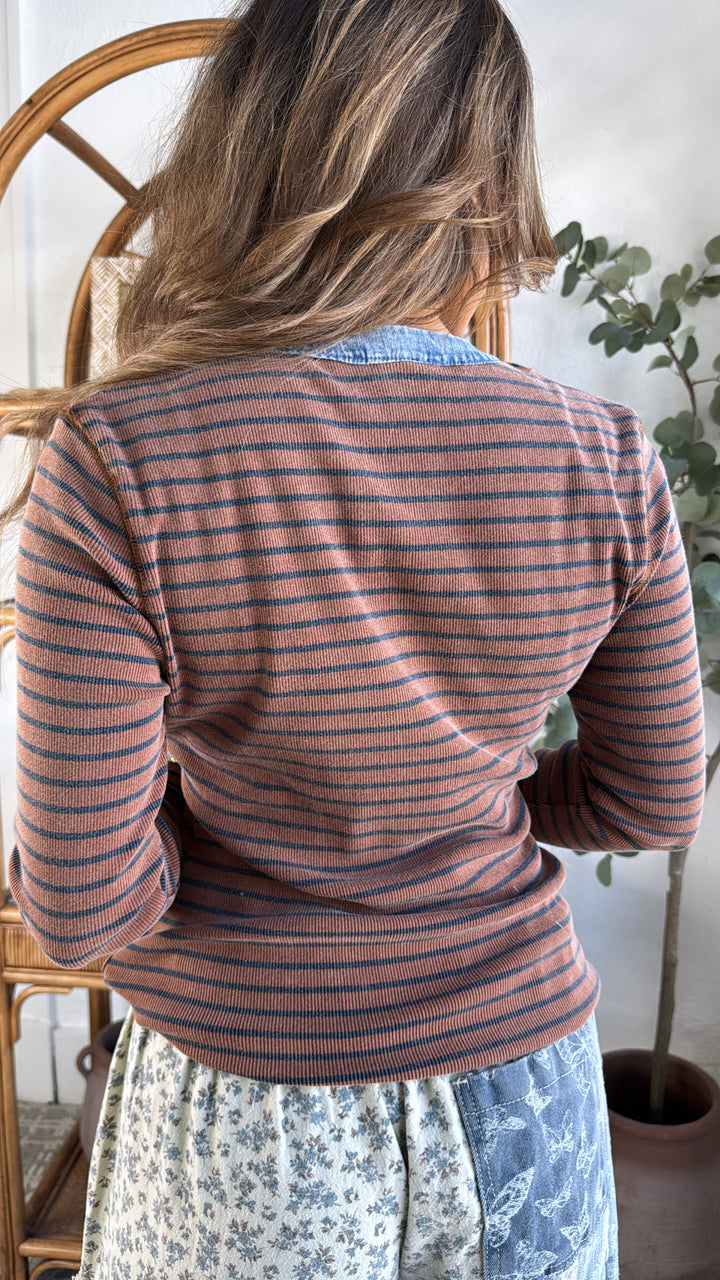 Simple Comfort Long Sleeve, Cinnamon