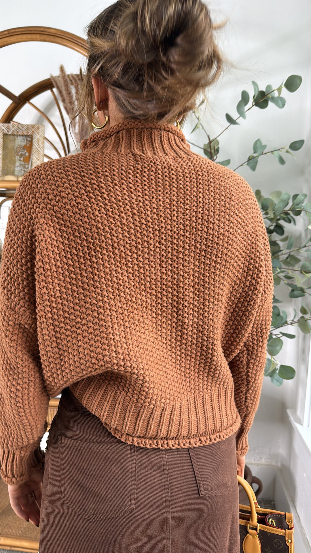 Your Favorite Long Sleeve Turtleneck Sweater, Camel