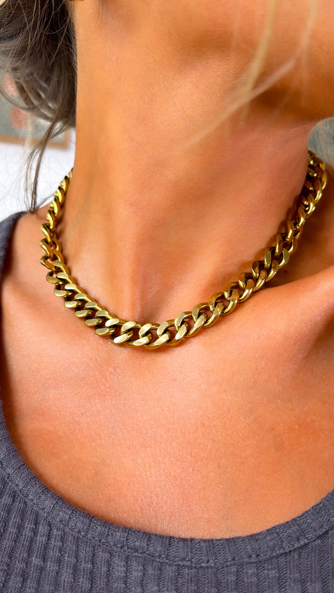 Chunky Gold Necklace