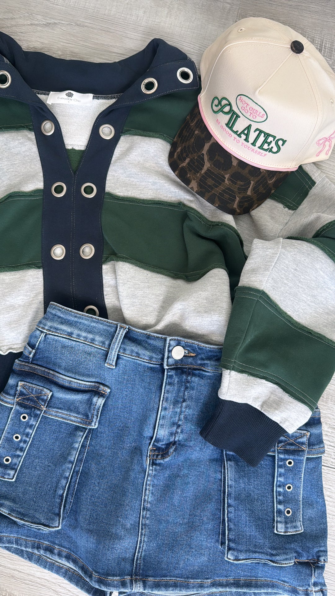 Hot Girls go to Pilates - Leopard Vintage Hat