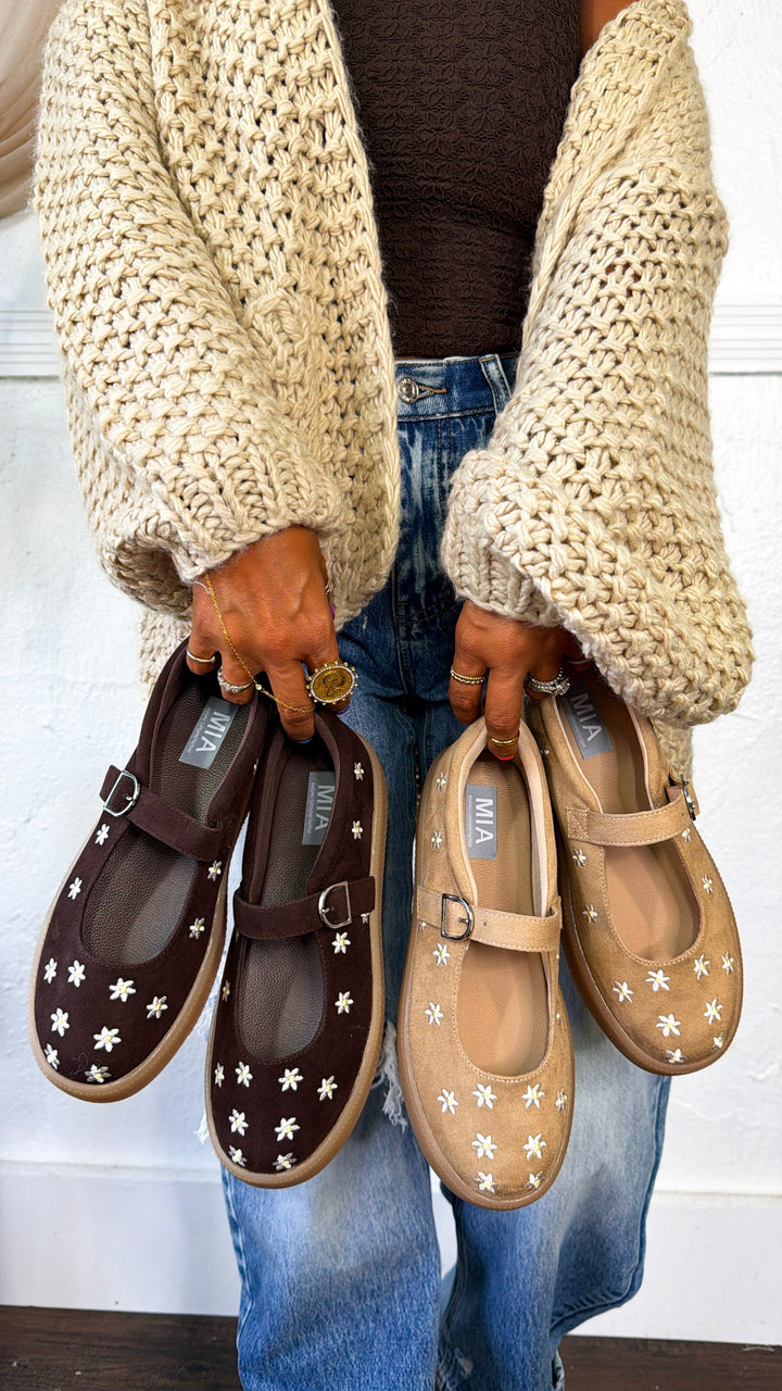 Daisy Jo Mary Jane Sneakers, Espresso