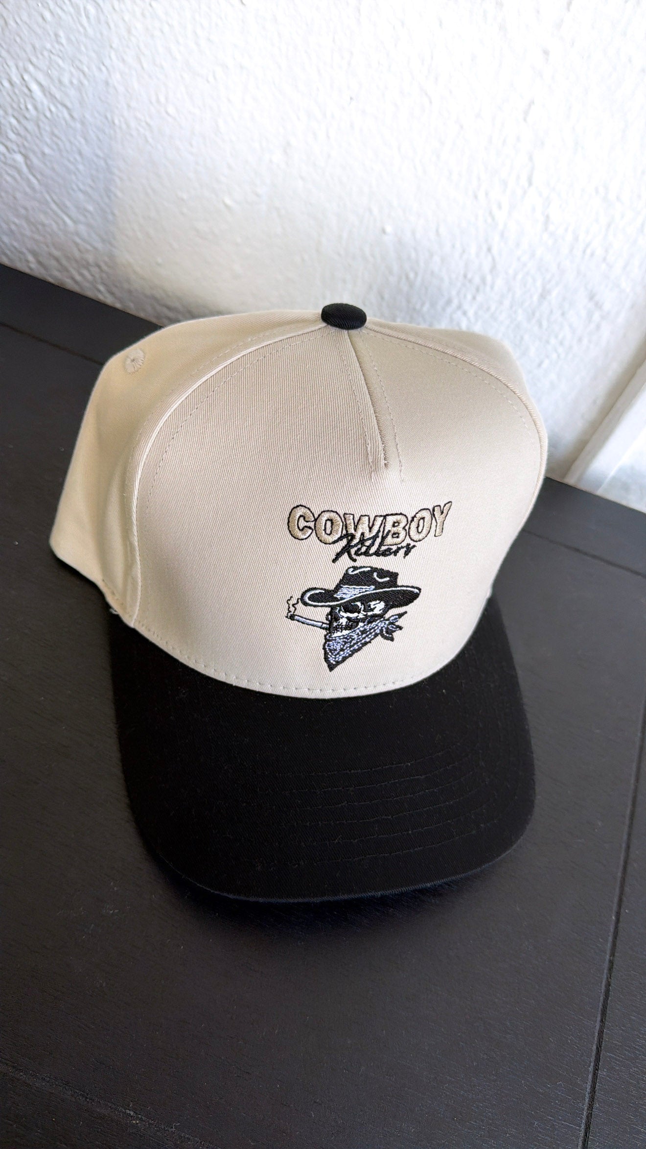 Cowboy Killers Trucker Hat, Black/Natural – Everyday Chic Boutique