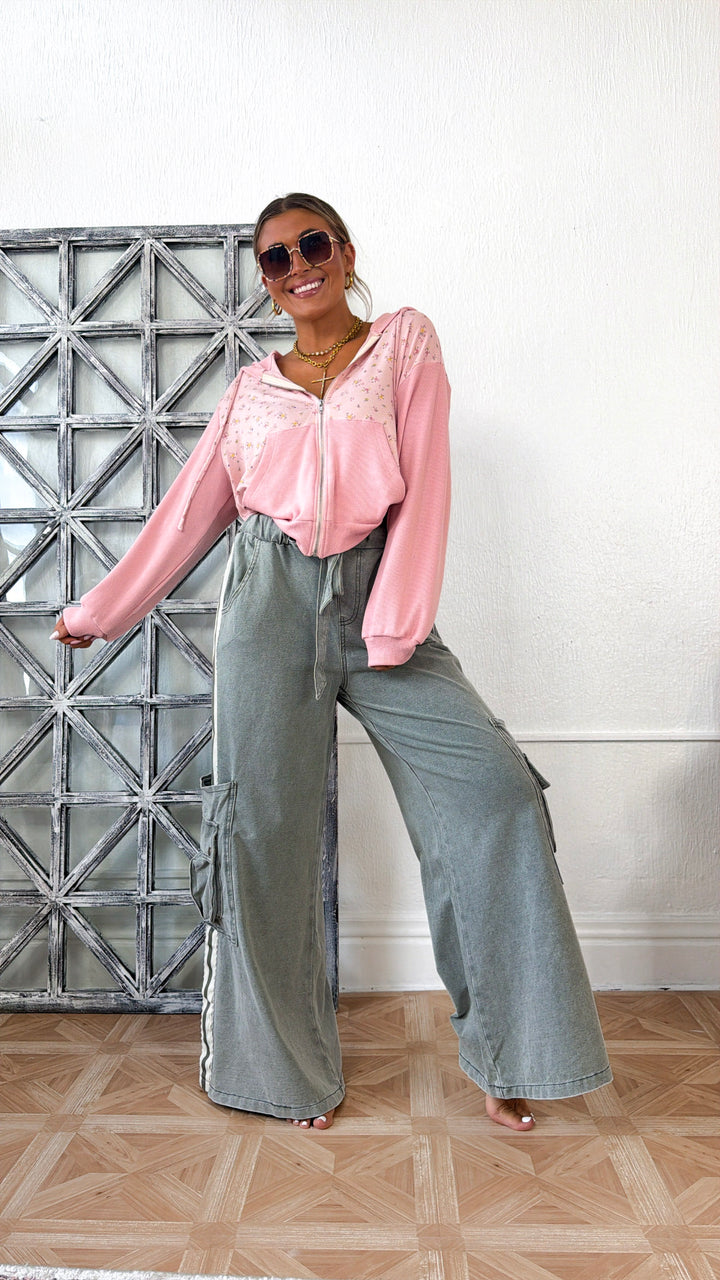 Luxe Relaxed Pant, Olive