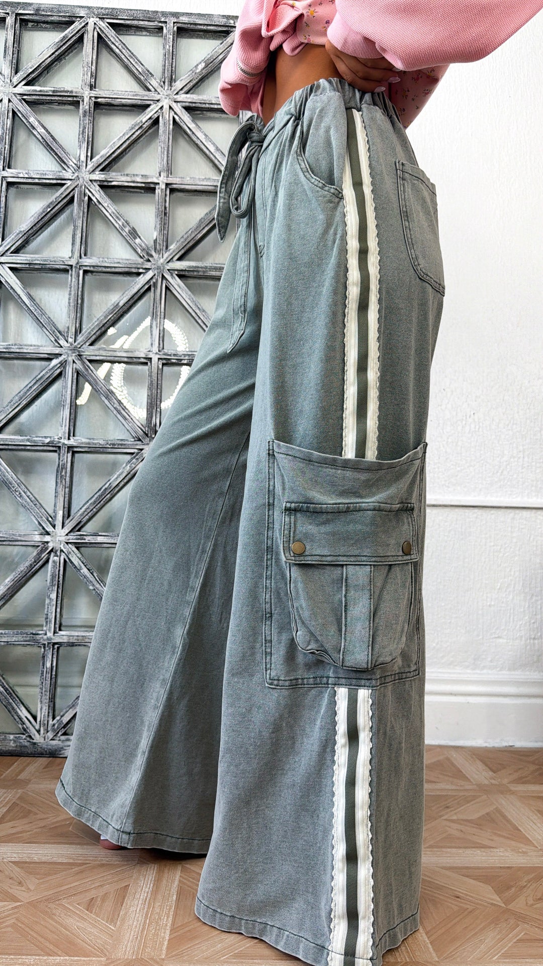 Luxe Relaxed Pant, Olive