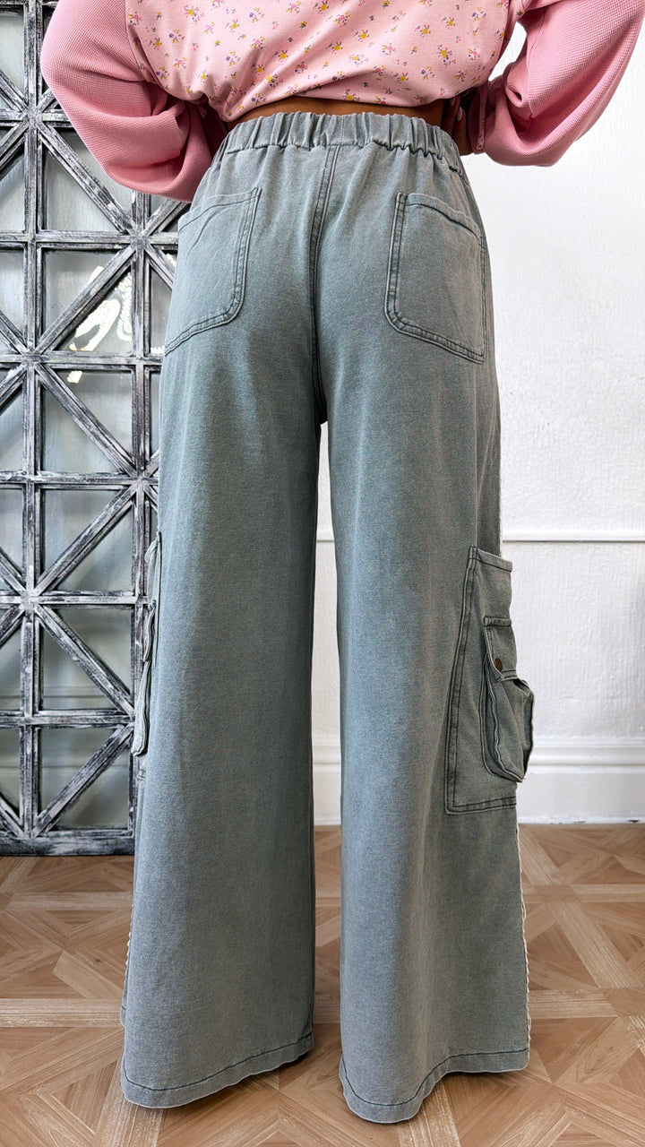Luxe Relaxed Pant, Olive
