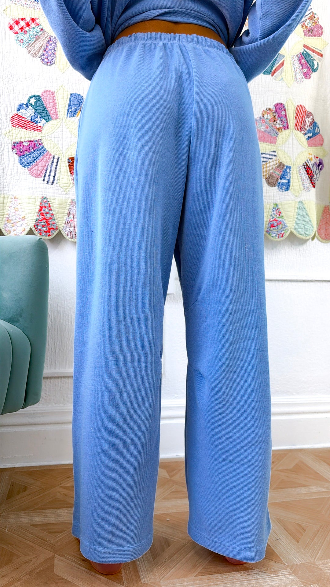 Easy Breezy Knit Two Piece Set, Coastal