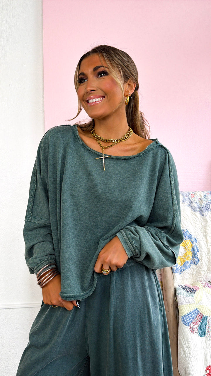 Light Work Relaxed Top, Jungle
