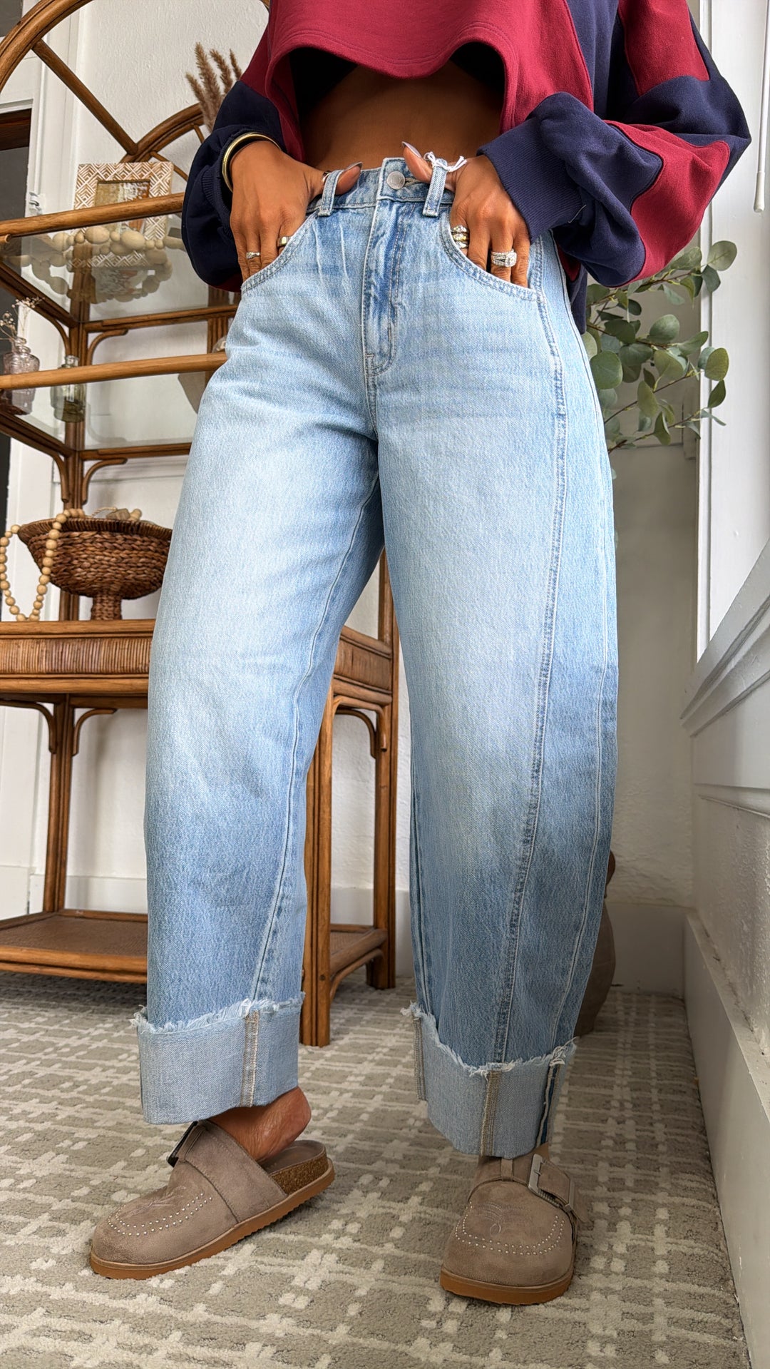 Canvas Curve Barrel Denim, Light