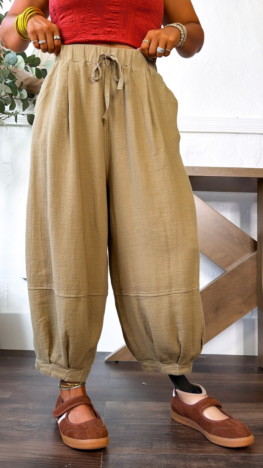 Hadley Relaxed Pant, Taupe