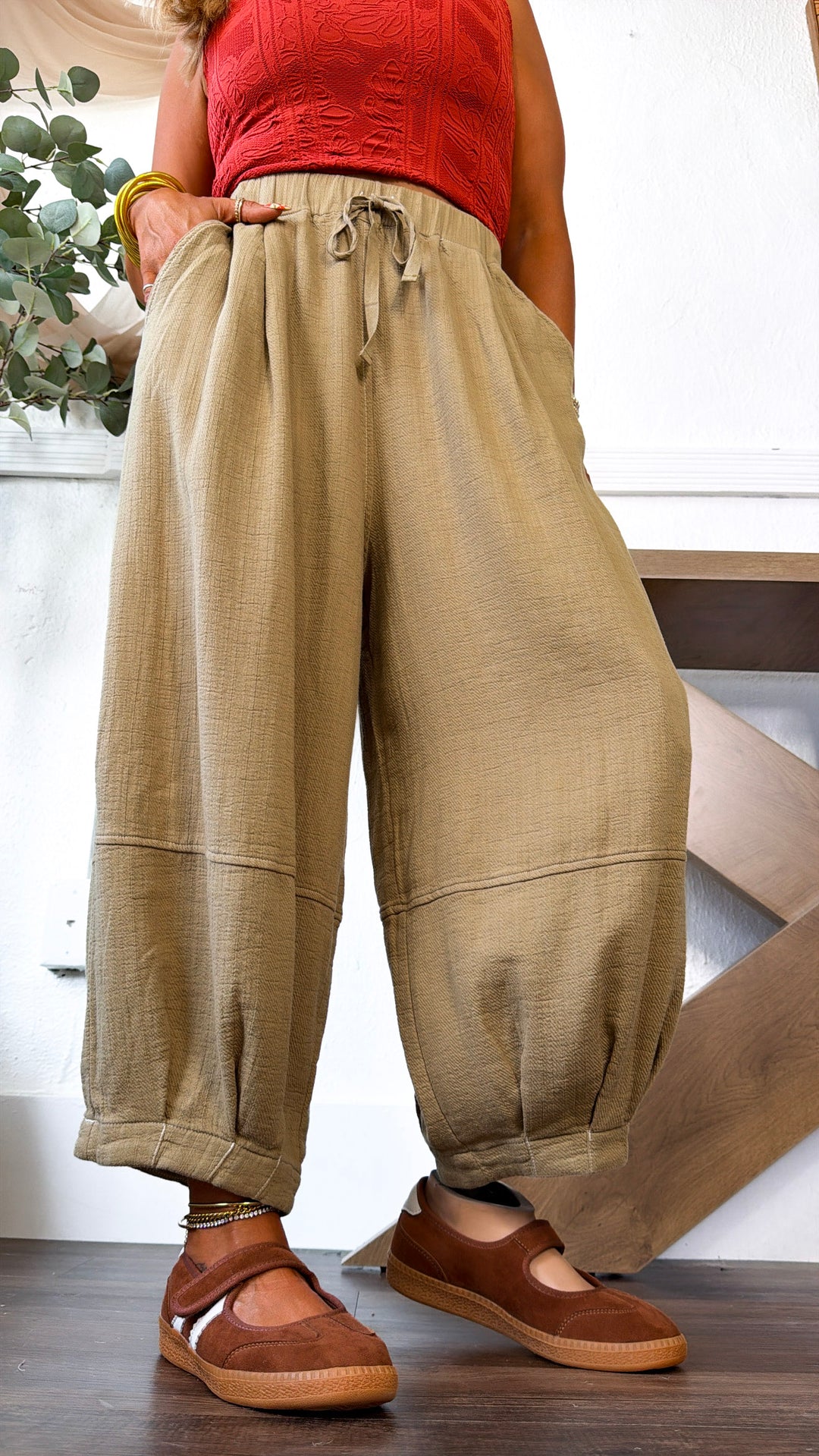 Hadley Relaxed Pant, Taupe