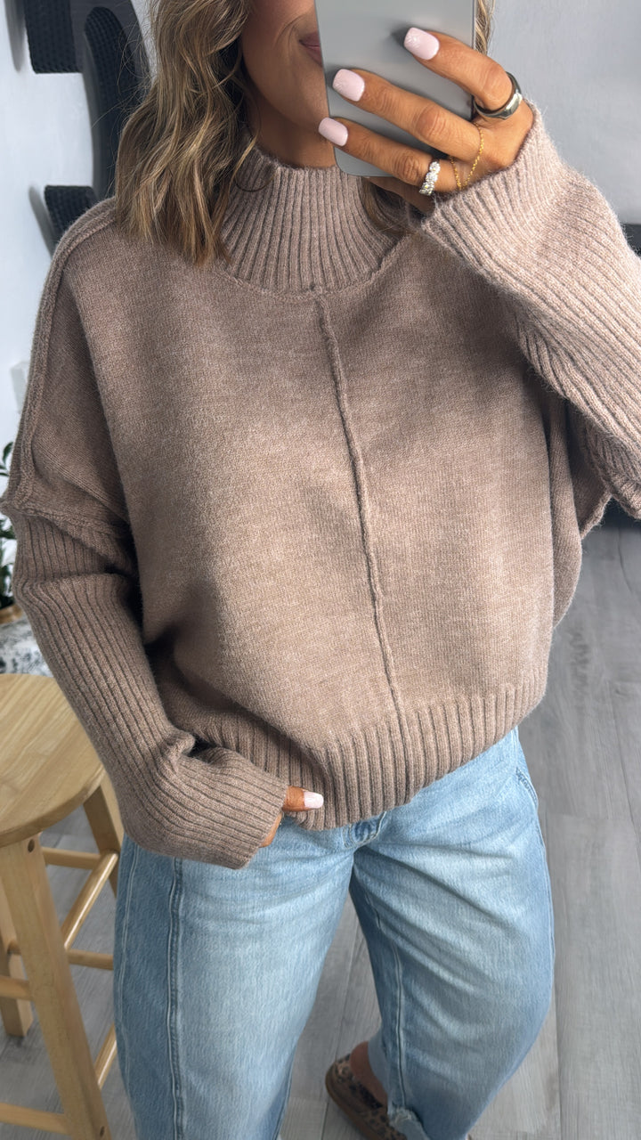 The Cozy Edit Sweater, Mocha
