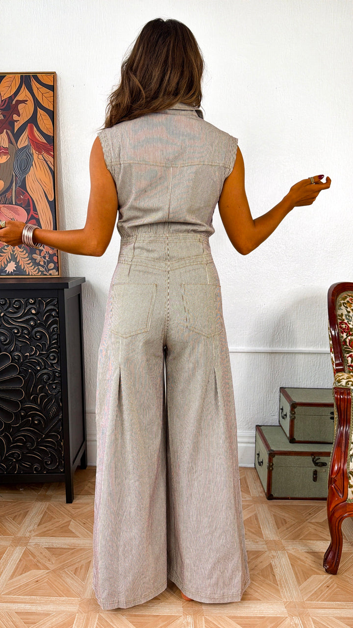 The Casual Jumpsuit, Brown