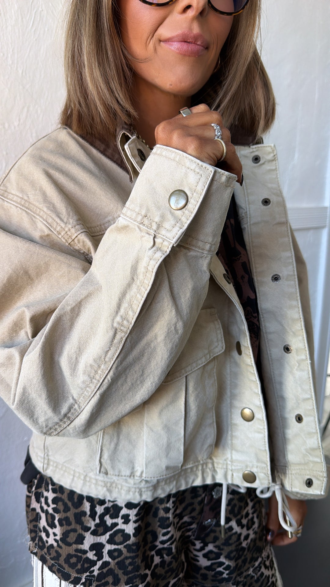 Ironworks Utility Jacket, Beige