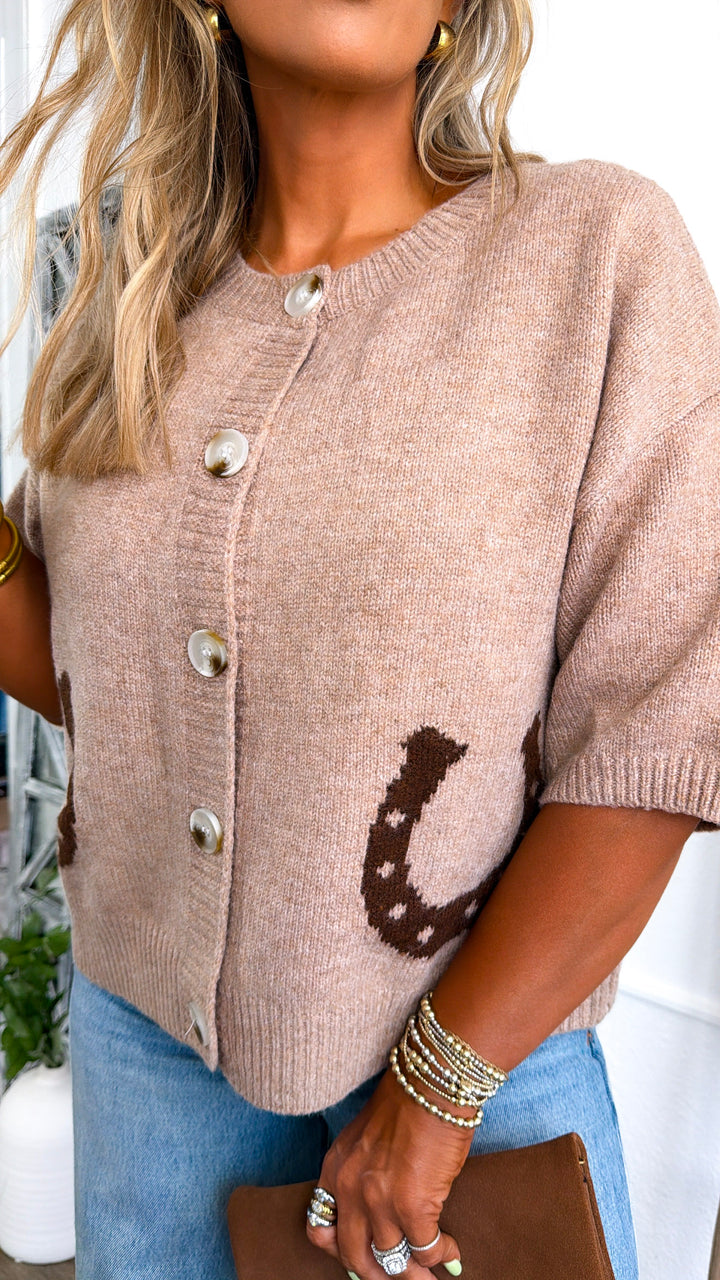 Briar Knit Cardigan, Mocha/Choco