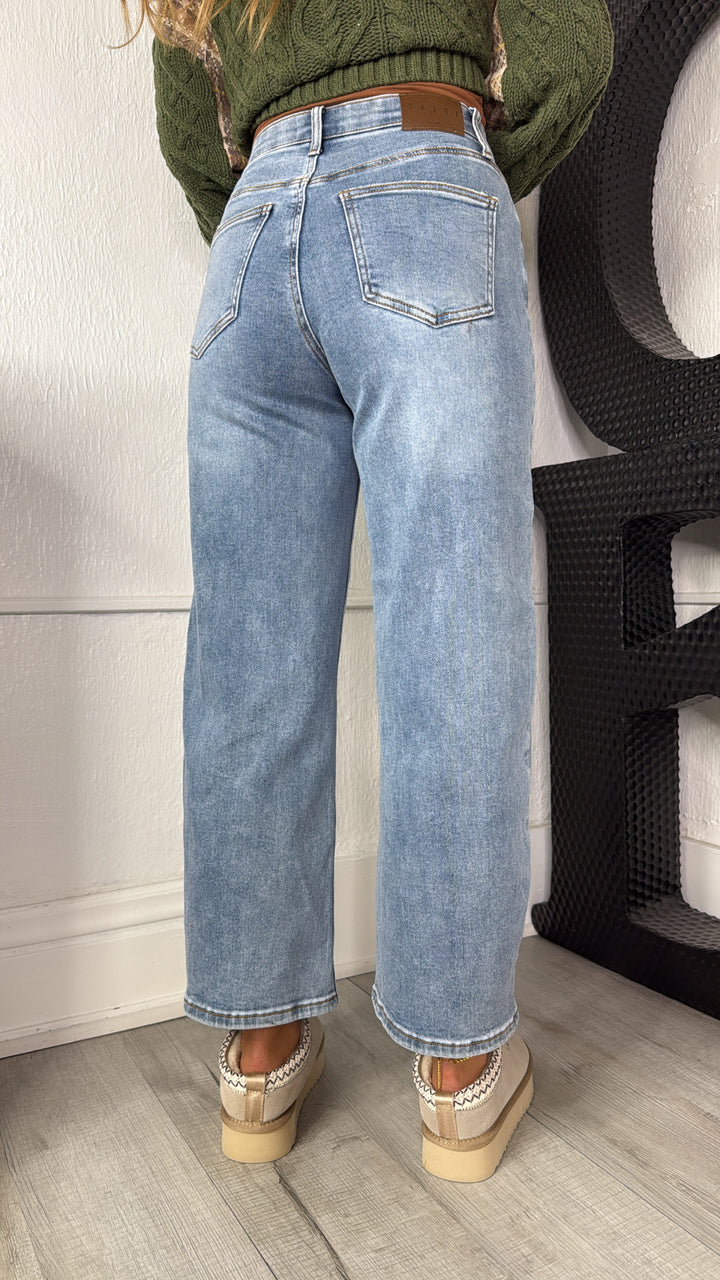 Callum Denim Barrels, Medium Light