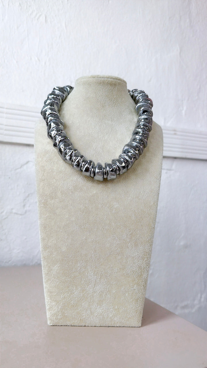 Liquid Silver Necklace