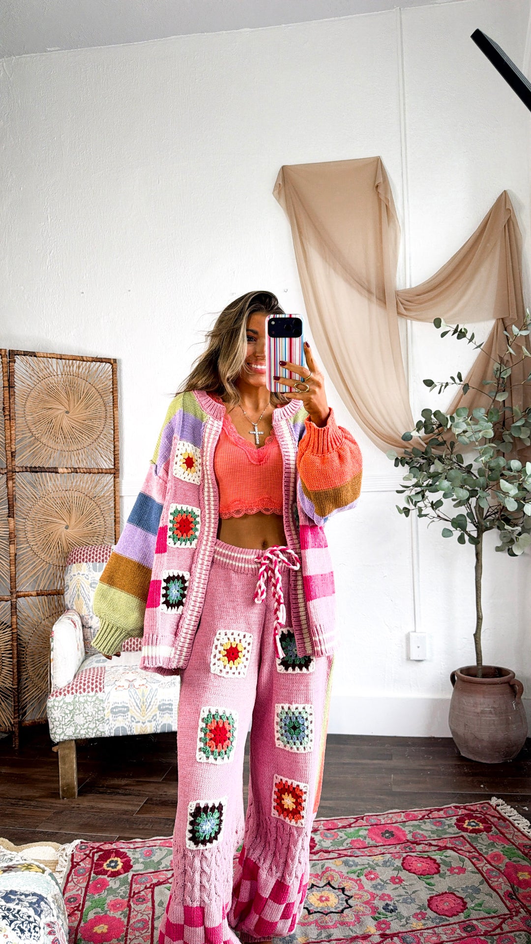 Sunpatch Jogger Pant, Rose Multi