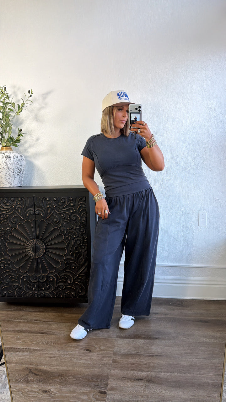 Jetset Lounge Set, Acid Black