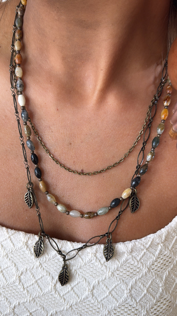 Earthsong Layered Necklace, Multi