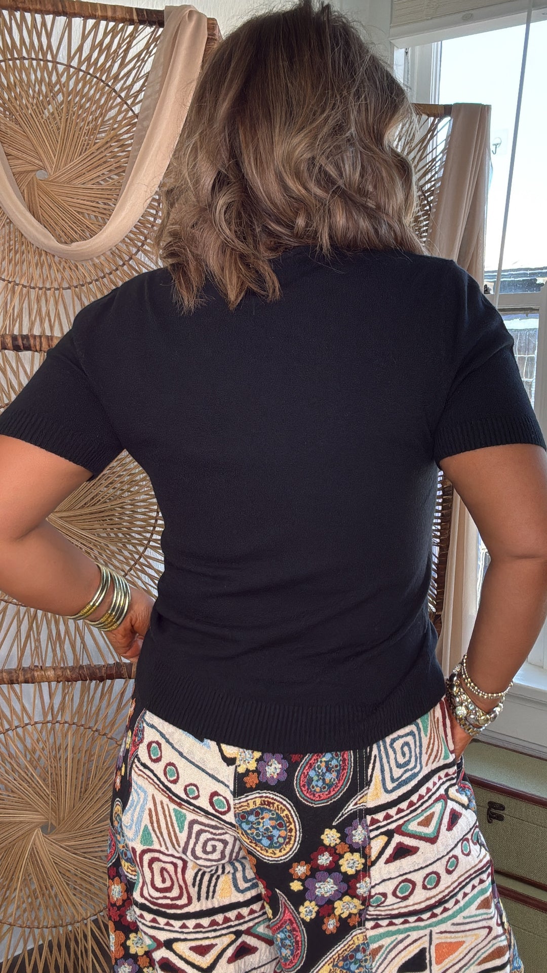 Soft Staple Basic Tee, Black