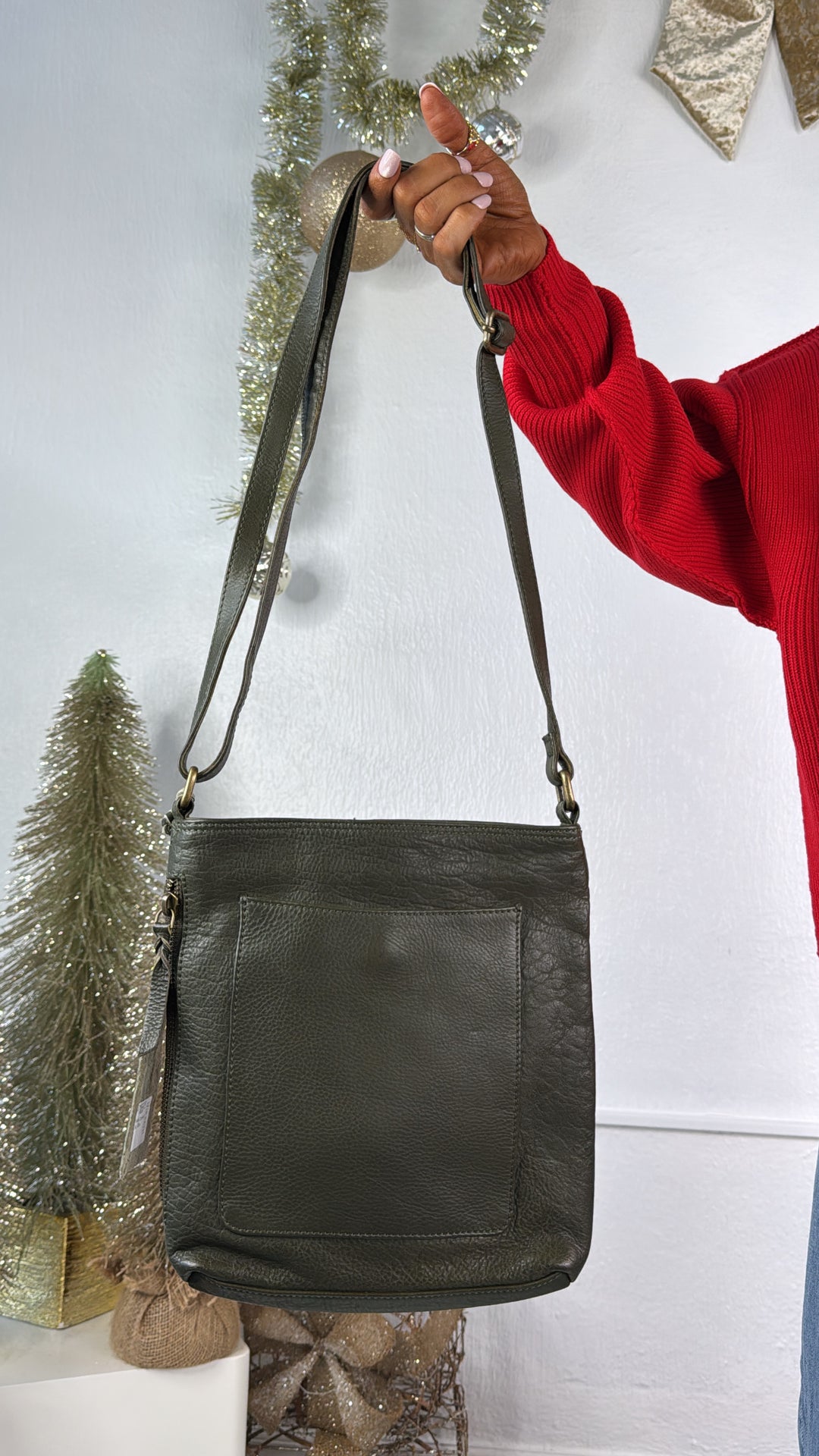 Hardy Crossbody Bag , Olive