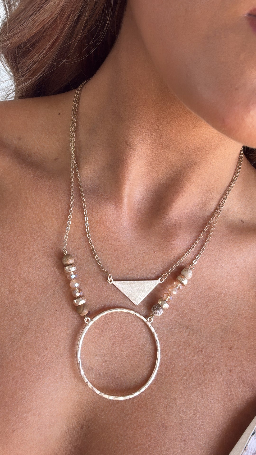 Wild Earth Necklace, Natural