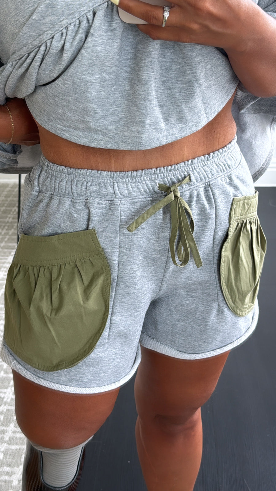 Pink Safari Chic Everyday Shorts