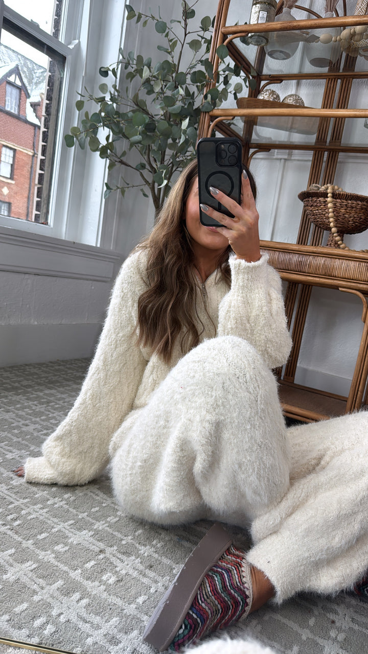 Cozy Breeze Pant, Powder Cream