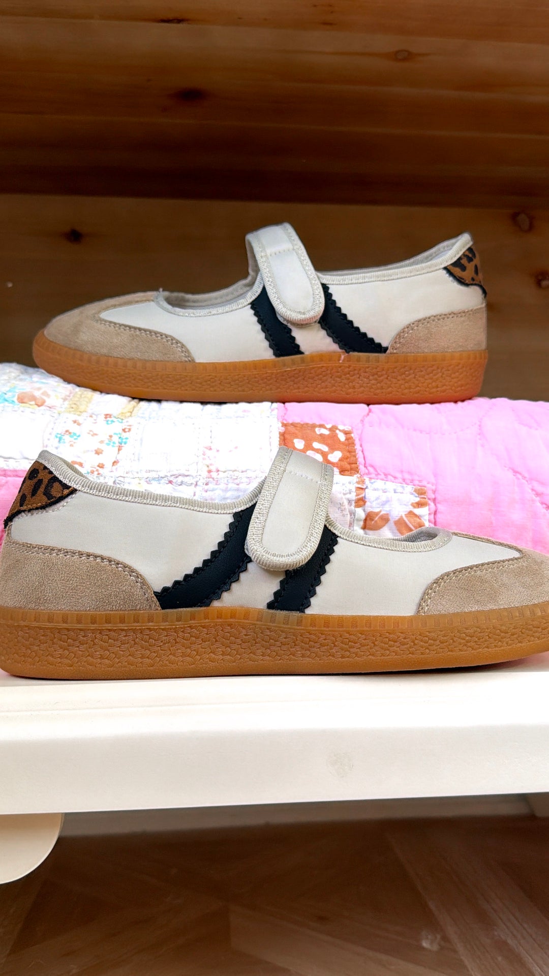 My Mary Jane Sneaker, Sand Combo