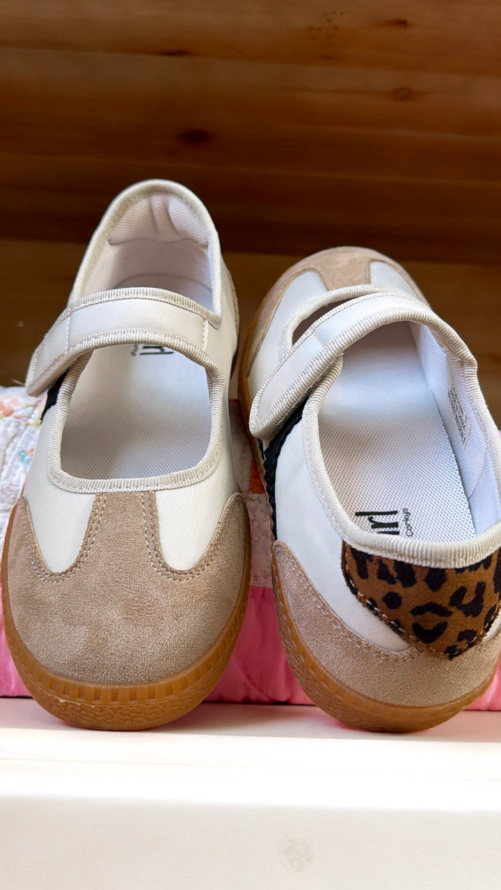My Mary Jane Sneaker, Sand Combo