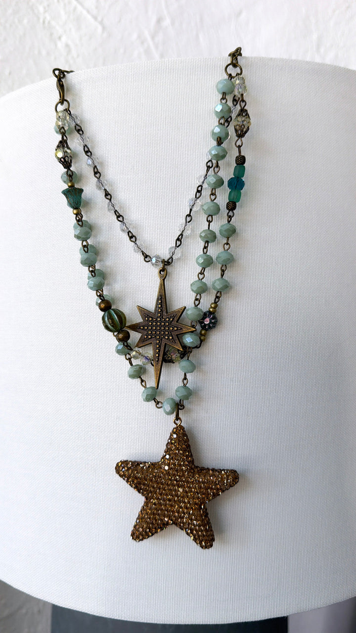 Star in the North Layered Necklace