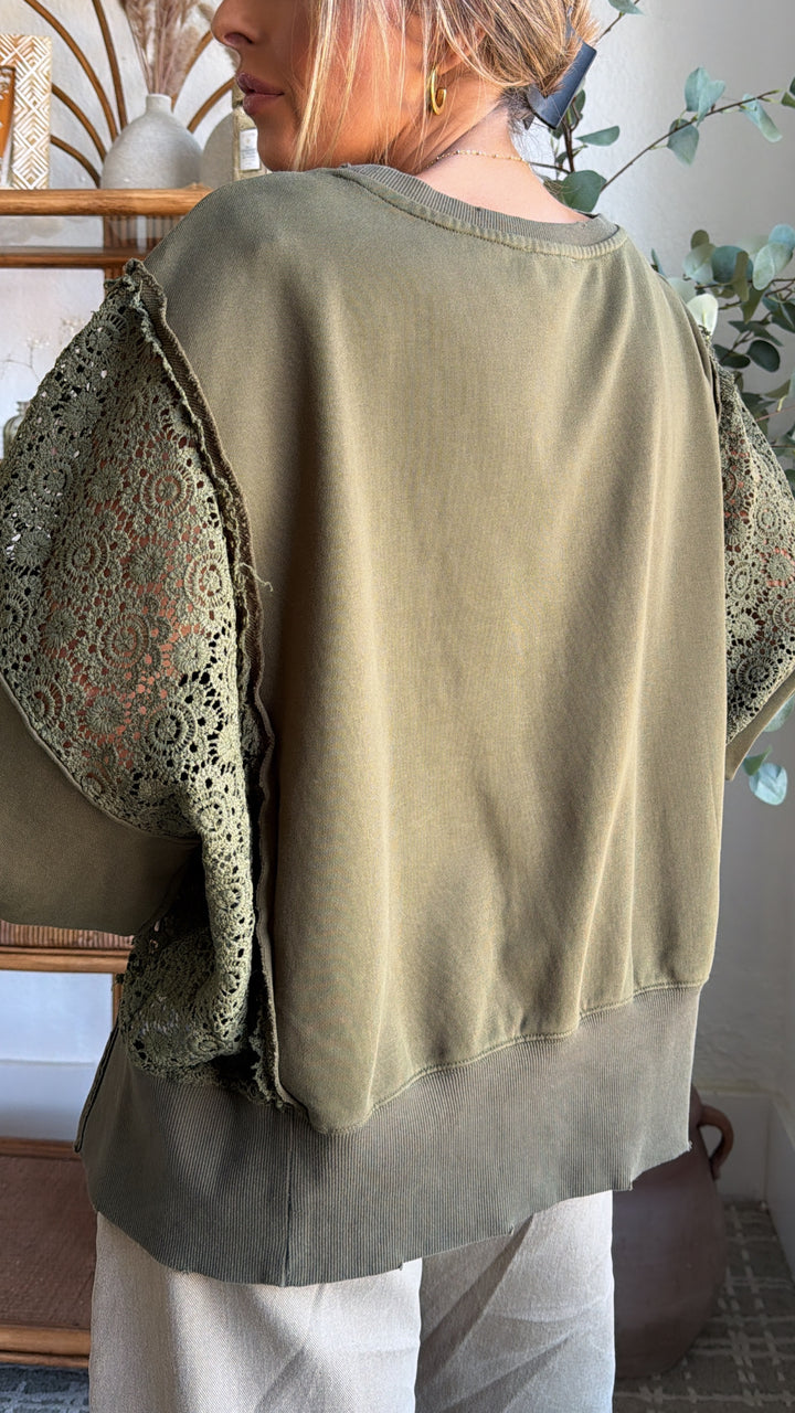 Pine Vale Long Sleeve,  Olive