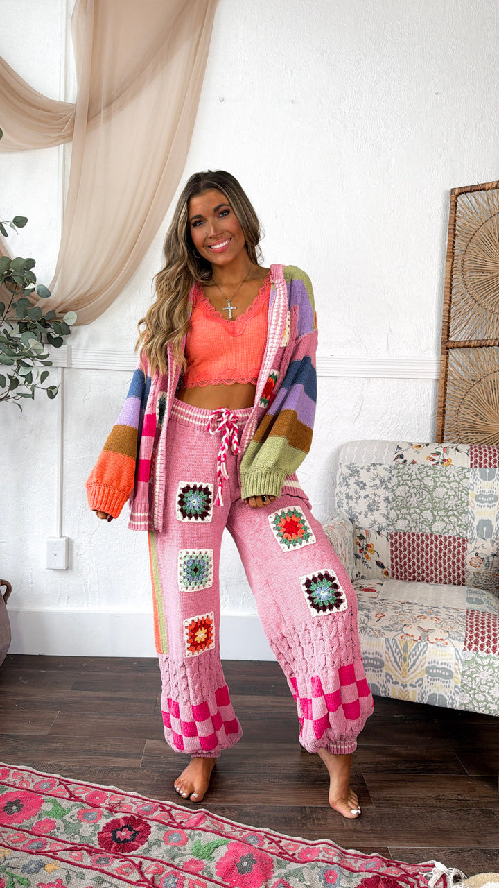 Sunpatch Jogger Pant, Rose Multi