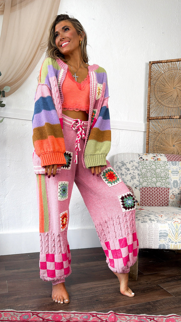 Sunpatch Jogger Pant, Rose Multi