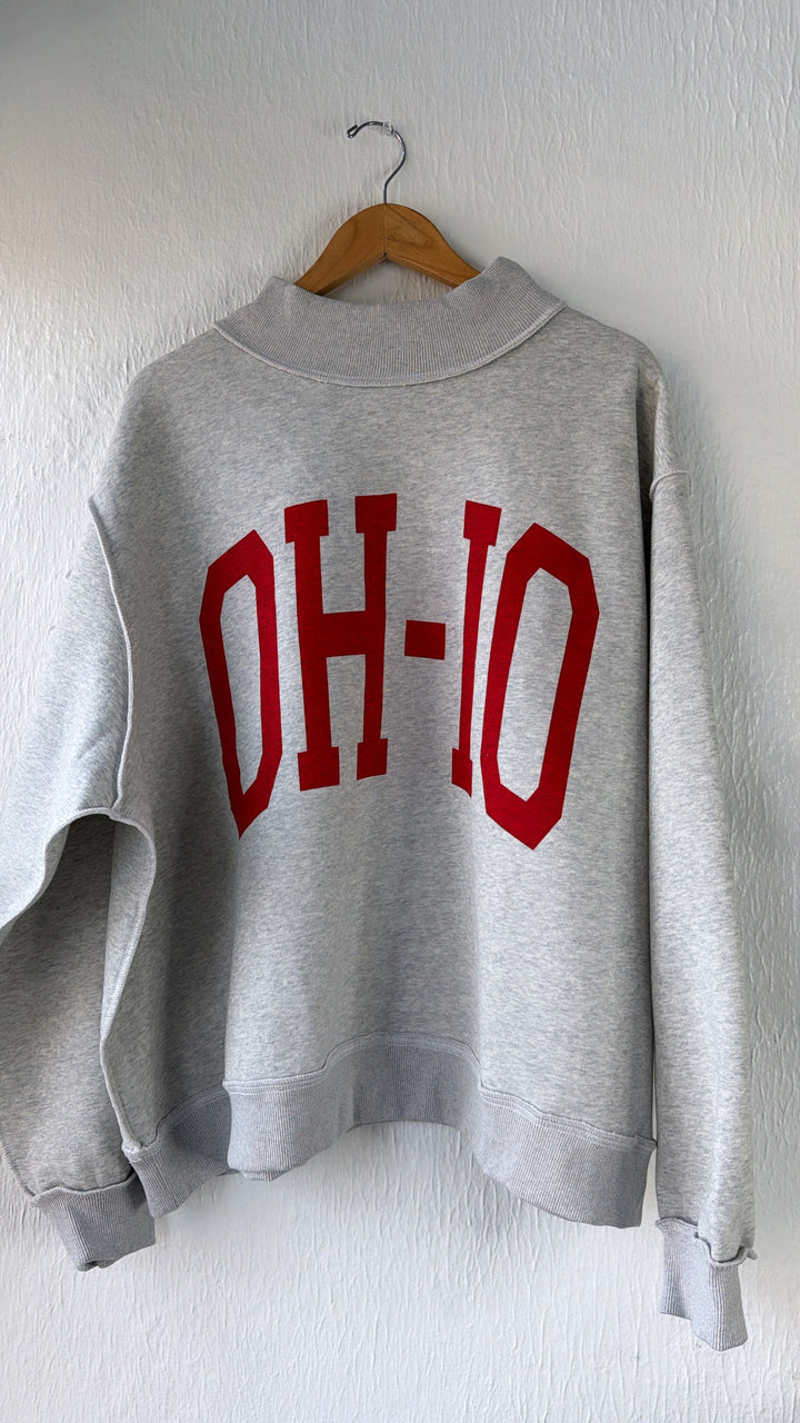 National Champs Crewneck, Heather Grey