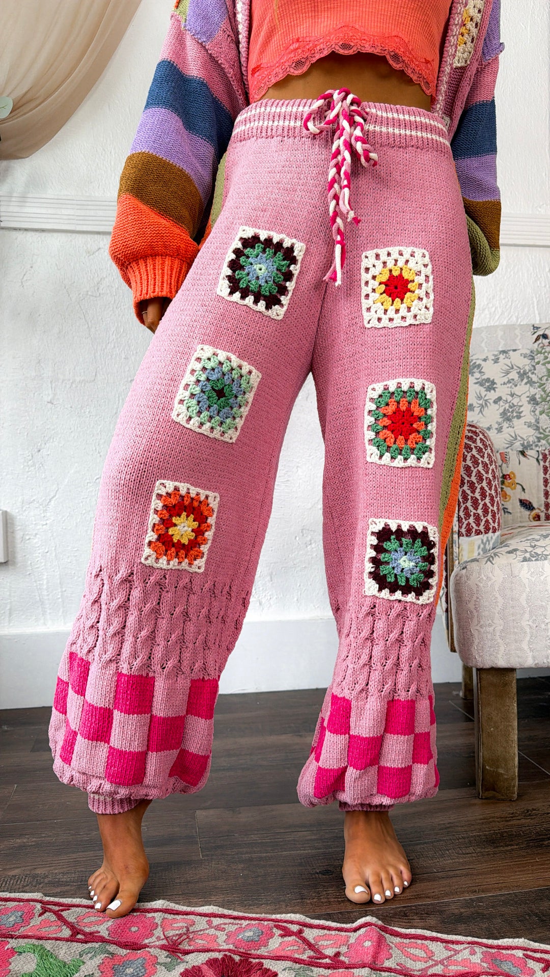 Sunpatch Jogger Pant, Rose Multi