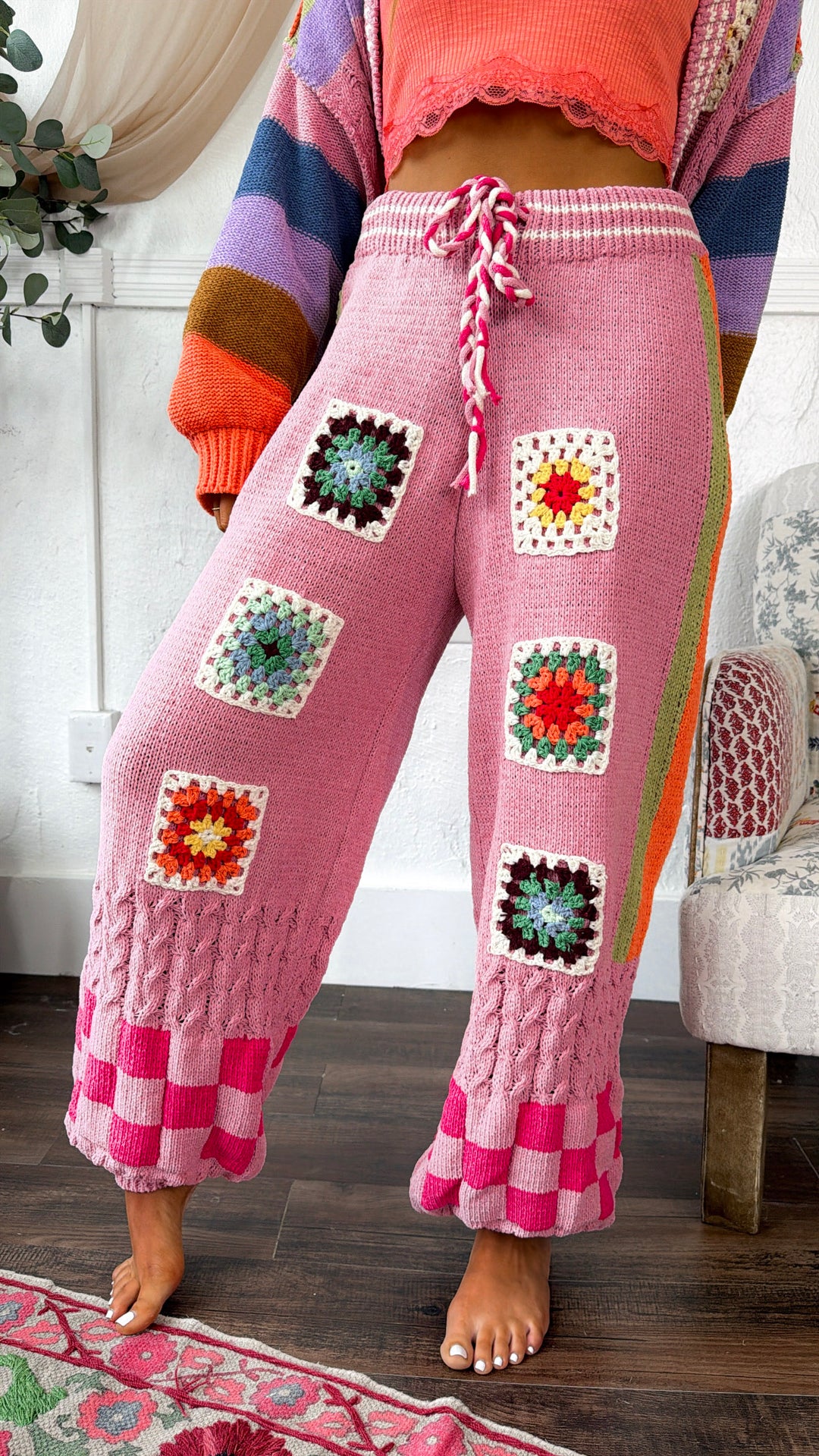 Sunpatch Jogger Pant, Rose Multi