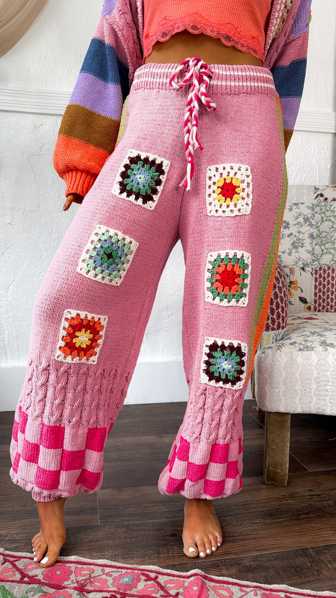 Sunpatch Jogger Pant, Rose Multi