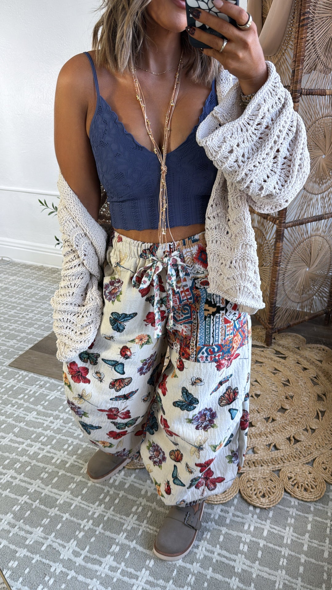 Butterfly Fields Jogger, Natural/Multi