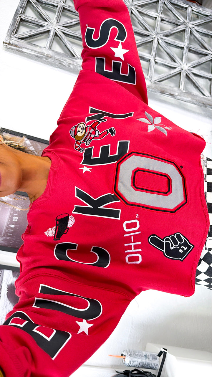 The Horseshoe Hype OSU Sweatshirt, Red