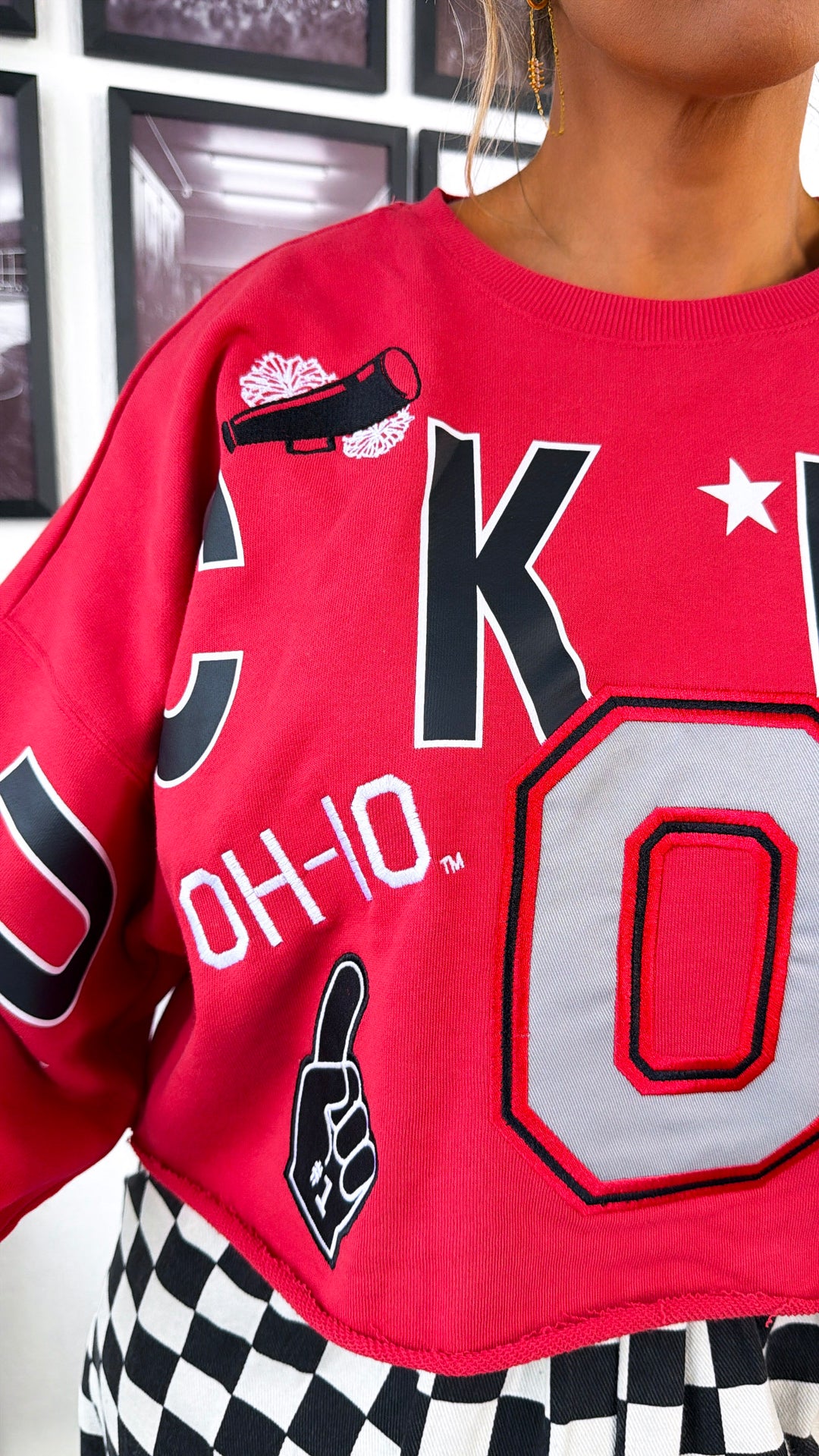 The Horseshoe Hype OSU Sweatshirt, Red