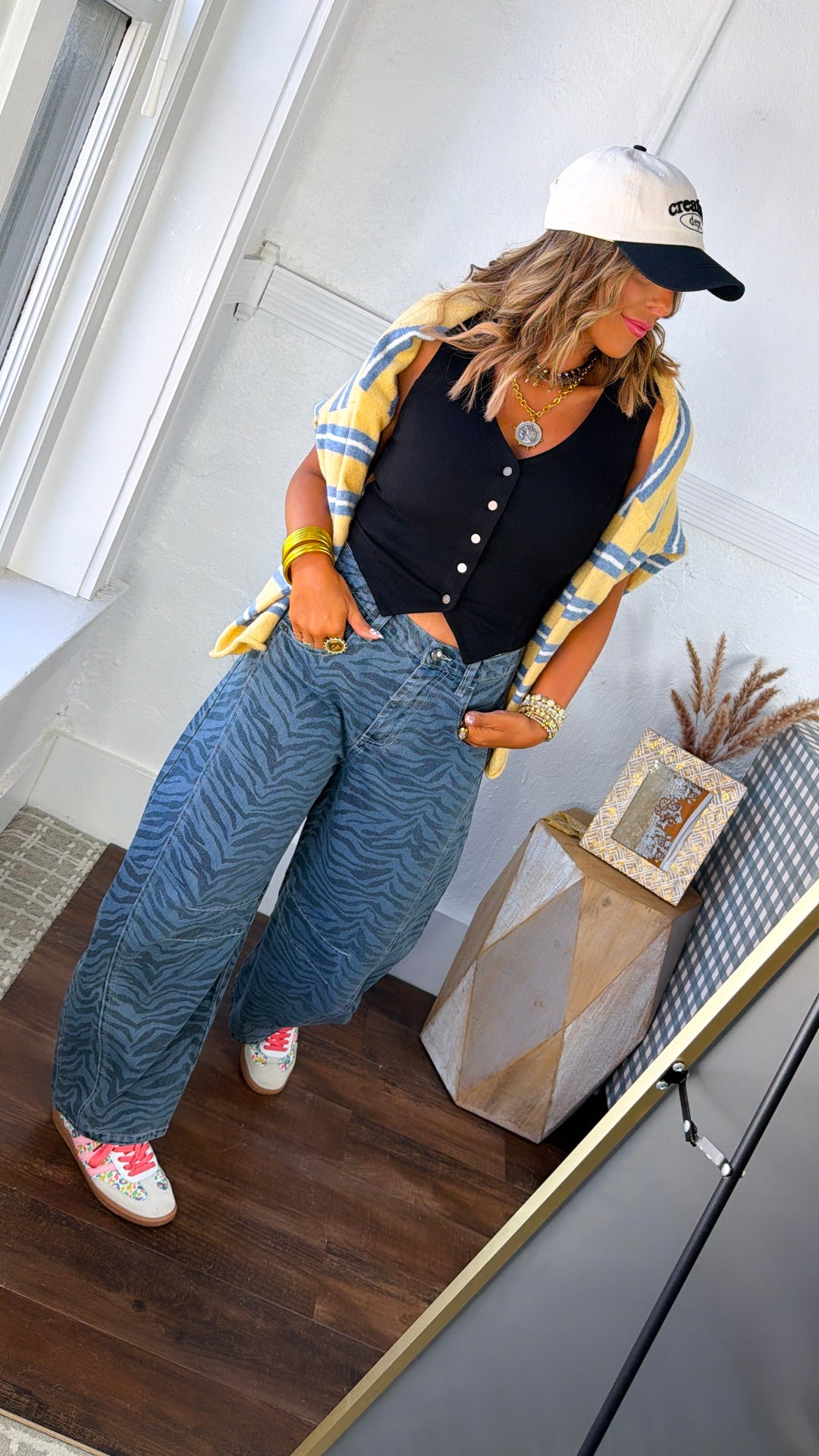 Gallery Girl Barrel Pants, Denim