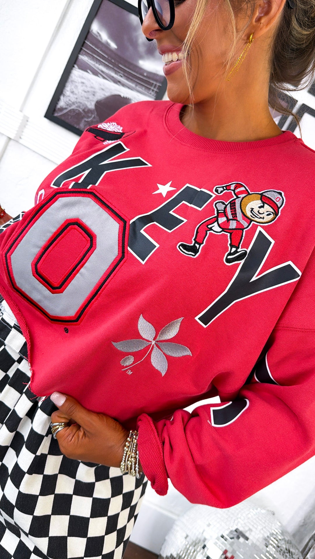 The Horseshoe Hype OSU Sweatshirt, Red