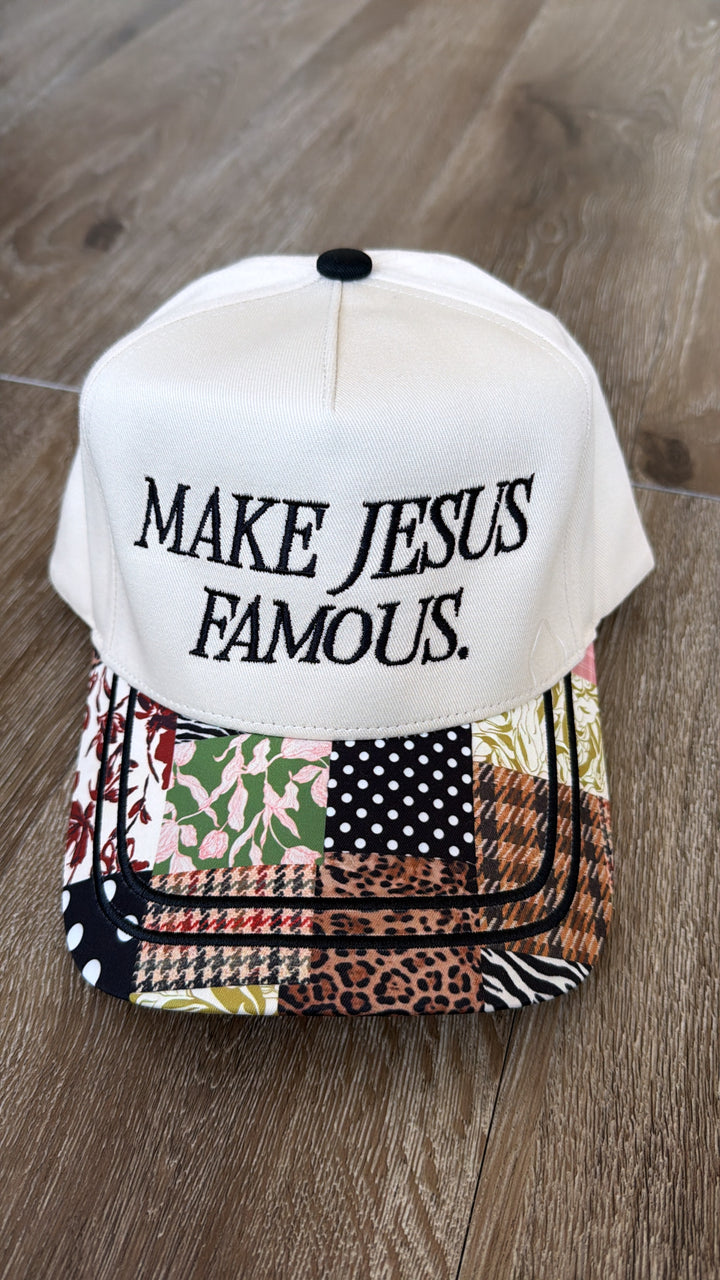 Make Jesus Famous Trucker Hat