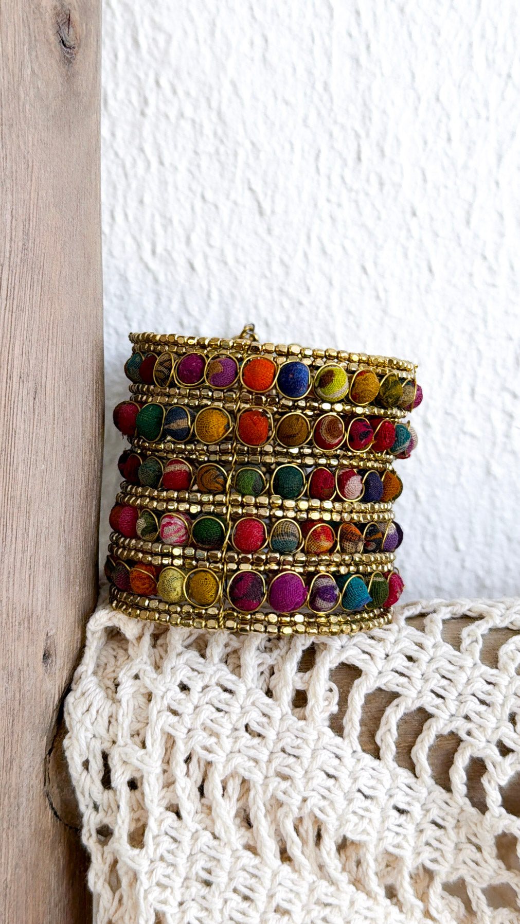 Cynthia Beaded Arm Cuff