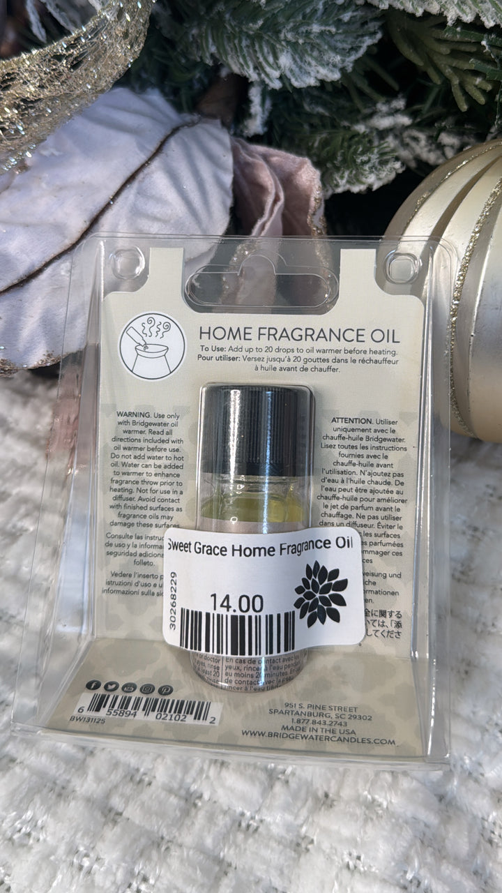 Sweet Grace Home Fragrance Oil